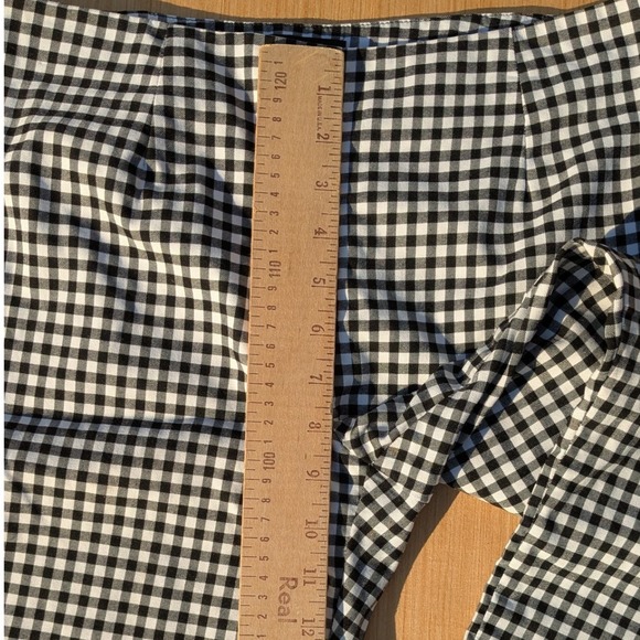 Eric Signature Gingham Retro Ankle Pants Women's 4 Career Casual Cottage - Picture 5 of 6